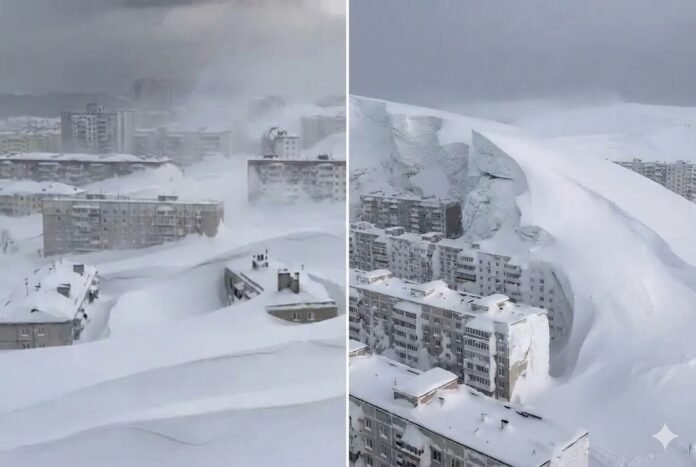 Russia’s Kamchatka Buried Under Record Snowfall as Historic Winter Storm Kills Two