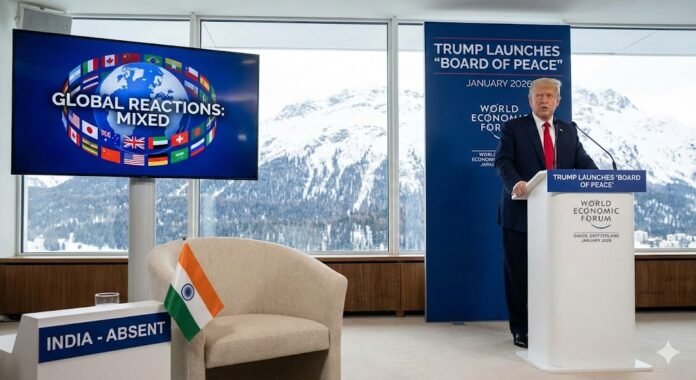 Trump Launches ‘Board of Peace’ at Davos 2026- Global Reactions, India Stays Away