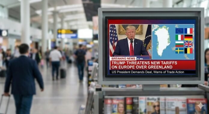 Trump Threatens New Tariffs on European Allies Over Greenland Until Deal Is Reached