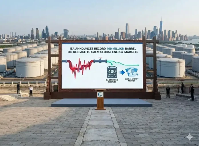 IEA Announces Record 400 Million Barrel Oil Release to Calm Global Energy Markets